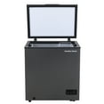 Hamilton Beach 5.0 cu ft Chest Freezer With Unique Granite Finish