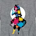 thumbnail image 3 of Alice In Wonderland - Alice Silhouette Teacups - Toddler And Youth Long Sleeve Graphic T-Shirt, 3 of 5