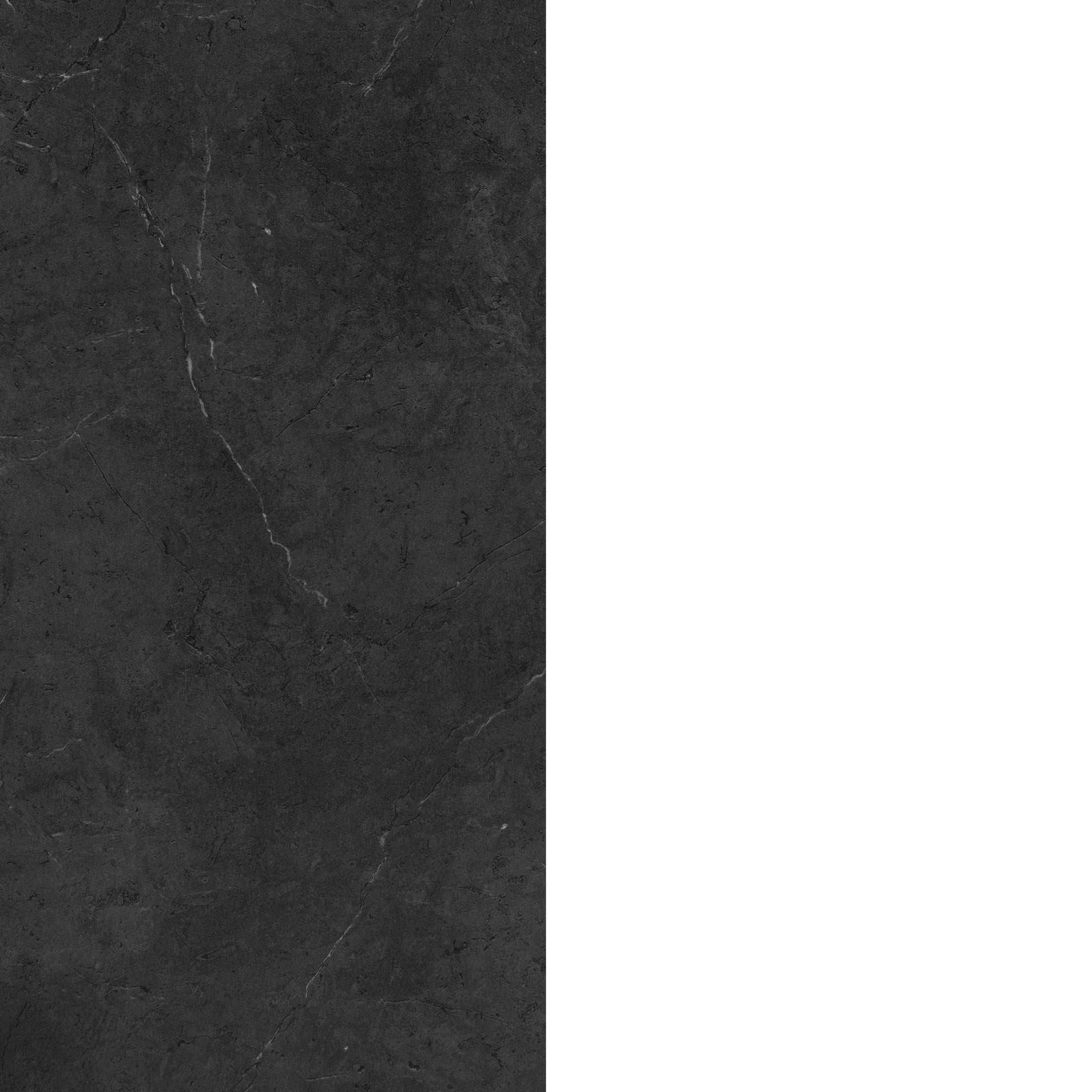 South Shore Myro, Contemporary Kitchen Island, Small Black