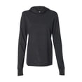 thumbnail image 2 of Bella + Canvas Unisex Jersey Long-Sleeve Hoodie - CHRCL BLCK TRBLN - 2XL, 2 of 3
