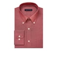 thumbnail image 3 of Camisa Tommy Hilfiger para hombre, color cayena macizo sin hierro, 3 of 5