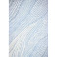 thumbnail image 1 of Bashian R129-LBL-9X12-HG378 8.6 x 11.6 ft. Greenwich Collection Contemporary Wool & Viscose Hand Tufted Light Blue Area Rug, 1 of 1