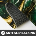 thumbnail image 4 of Logiee Green Marble Print Kitchen Mats for Floor Sets of 2,Waterproof Kitchen Rugs,Non Slip Comfort Standing Mat Rug for Home,Runner,Sink,Office,Laundry, 4 of 6
