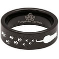 thumbnail image 5 of Cat Paws Tungsten Carbide Ring, 5 of 9