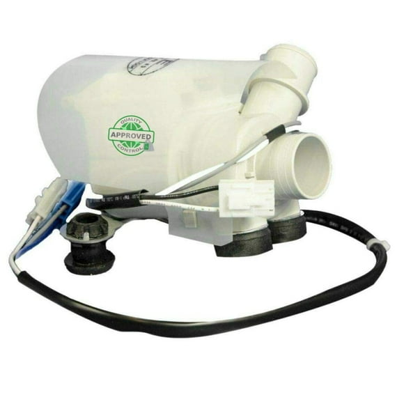 GLOB PRO SOLUTIONS GSPUSA ORIGINAL CONNECTOR- 5859EA1004F Washer Water Drain Pump Motor 5859EA1004F, 5859EA1004K, 5859EA1004J, AP5672257 NOT GLUE REQUERED
