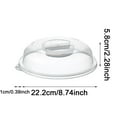 thumbnail image 3 of DHGDJ54G Couvercle de Micro-Ondes pour Aliments Couvercle Anti-Éclaboussures Couvercle Protecteur Plat Alimentaire Transparent Étanche Pliable Ensemble de Contenants de Stockage Alimentaire en Silicone Réutilisables Ensemble de Sacs Alimentaires en Silicone pour la Cuisine, 3 of 7