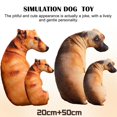 thumbnail image 2 of Poupée Animal de Compagnie Jouet en Peluche Chien Simulation Coussin 3d Oreiller, 2 of 7