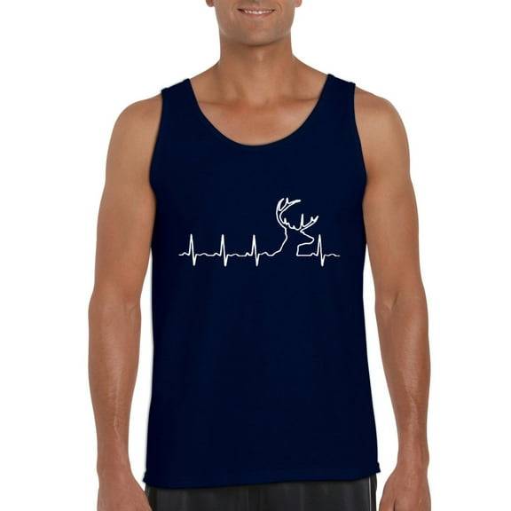 Artix - Men's Tank Top for Men, up to Men Size 3XL - Heartbeat Hunting