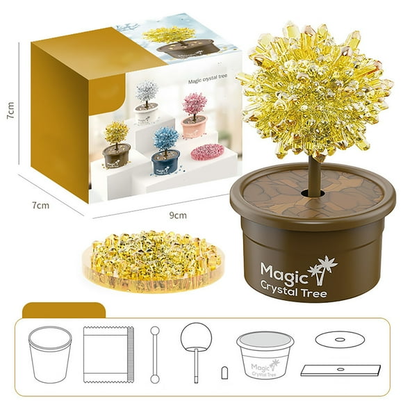 BKER Crystal Growing Kit For Kids Science Kits For Kids Grow Crystal Science Experiments Toys DIY Projects Learning & Education Toys Gifts For Girls And Boys