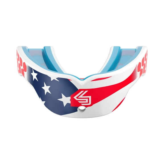 Shock Doctor Sport | Gel Max Pro Multi-Sport Mouthguard | Adult | Stars and Stripes