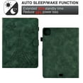 thumbnail image 2 of Dteck Tower Pattern Case for iPad Pro 11 inch 2024,Magnetic Leather Smart Case Card Slots Wallet Kickstand TPU Full Body Protective Cover for iPad Pro 11" 2024,Green, 2 of 10