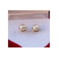 thumbnail image 4 of Collar Aretes y Pulsera Chapa De Oro y Perlas Cultivadas, 4 of 6