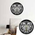 thumbnail image 2 of Binwennn Acrylic Wall Clock Acrylic Clock Printing Clock Home Bedroom Hanging Bar Decoration Power Supply Music Room Decoration Art Clock Timer Movie Coffee Pot with Timer Bathroom Timer Mechanical, 2 of 8