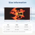thumbnail image 4 of Toalla de playa Charmander, suave, de secado rápido, resistente a la arena, para natación, piscina, yoga, gimnasio, camping, toallas de baño ligeras, regalo para niños, niñas, niños y adultos, 31,5 x, 4 of 8
