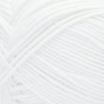 thumbnail image 2 of Bernat® Softee® Cotton™ #3 Light Cotton Blend Yarn, Clear White 4.2oz/120g, 254 Yards (3 Pack), 2 of 7
