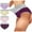Multicolor Womens Briefs Multipack Clearance, variant on OSFVNOXV 4 Pack Womens Underwear 100% Cotton Basic Brief High Waisted Seamless Breathable Stretch Hipster Panties ,Sizes M-5XL