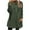Army Green, variant on Lindreshi Sweatshirts for Women Deals Women's Round-Neck and Winter Loose Solid Pocket Warm Long Sleeve Tops