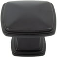 thumbnail image 2 of Sherwood Cabinet Knob, 1-1/4 Inches, Matte Black by Stone Harbor Hardware, 2 of 2