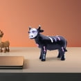 thumbnail image 4 of Day Of The Dead Bull Sculpture Artistic Resin Animal Decor For Halloween Style B, 4 of 7