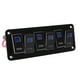 thumbnail image 1 of Interruptor de palanca de encendido y apagado panel de interruptor basculante para barco DC12V-24V 5 PIN 30A para UTV para coche para autobús ANGGREK Otros, 1 of 8