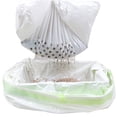 thumbnail image 1 of 7PCS Cat Litter Box Liner Drawstring Disposable Kitten Litter Pan Bag, 1 of 10