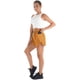 thumbnail image 5 of Pantalones cortos para correr de secado rápido para mujer Capa deportiva Cintura elástica Pantalones cortos de entrenamiento activo con bolsillos Zhivalor HMHZ826-25, 5 of 5