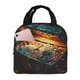 thumbnail image 1 of Easygdp Underwater Treasure Chest Bolsa Térmica Premium - Tela Oxford Impermeable, Gran Capacidad, Bolsillo Frontal, Unisex para Trabajo, Escuela, Actividades al Aire Libre y Picnics, 1 of 8