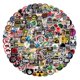 thumbnail image 2 of 200 piezas de pegatinas de una pieza de una pieza, pegatinas de vinilo de anime, calcomanías para coches, motocicletas, equipaje, monopatín, portátil, 2 of 5
