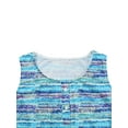 thumbnail image 5 of LilyLLL Womens Sleeveless Buttons Printed Vest Tank Tops Dressy Tunic T-shirt, 5 of 5
