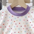 thumbnail image 7 of Toddler Girls Pajama Sets - Snug Fit Long Sleeve Shirring Sleepwear, Soft Breathable Kids Pjs,6-12 Months 12-24 Months 2t 3t 4t 5t 6t 7t 8t 9t Children(Purple,2-3 Years), 7 of 7