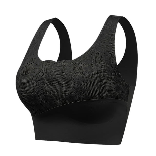 Birdeem Womans Printing Gathered Together Daily Bra Underwear No Rims