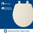 thumbnail image 2 of Asiento de Inodoro Bemis 730SLEC Redondo con Cierre Lento Color Bisque, 2 of 8