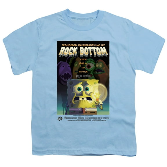 Spongebob Rock Bottom Unisex Youth T Shirt