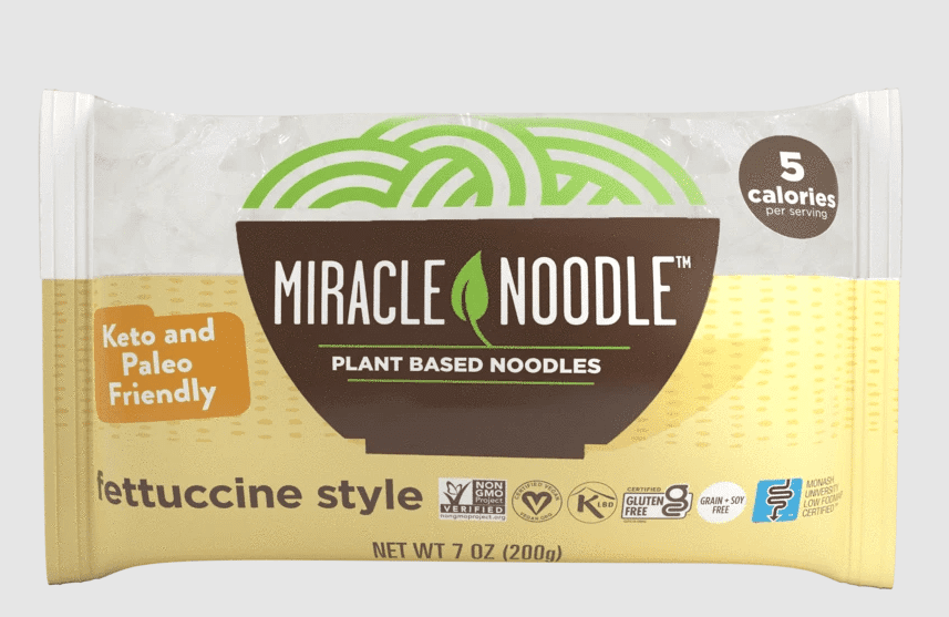 Miracle Noodle Fettuccini, Shirataki Pasta 7 oz