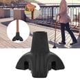 thumbnail image 4 of Walking Sticks Base, Prevent Slip Silicone Walking Cane Tip Universal  For Folding Canes, 4 of 8