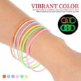 thumbnail image 3 of Minkissy 120 Pcs Silicone Luminous Band Bracelets For Kids Adjustable Accessories For Special Occasions, 3 of 7