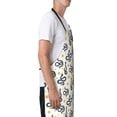 thumbnail image 2 of Goofa Snake Printed Waterproof Apron 33" Chef Aprons for Men Heavy Duty Chemical Work Apron Adjustable Bib Apron, 2 of 9