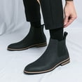 thumbnail image 2 of Dakaela Western Cowboy Boots for Men Retro Casual Chelsea Ankle Booties Mens Slip on Dress Oxfords, 2 of 7