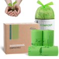 thumbnail image 1 of Bolsas de compostaje JENCENBIO de 20 litros y 5 galones con asas, 45 unidades, 1 of 6