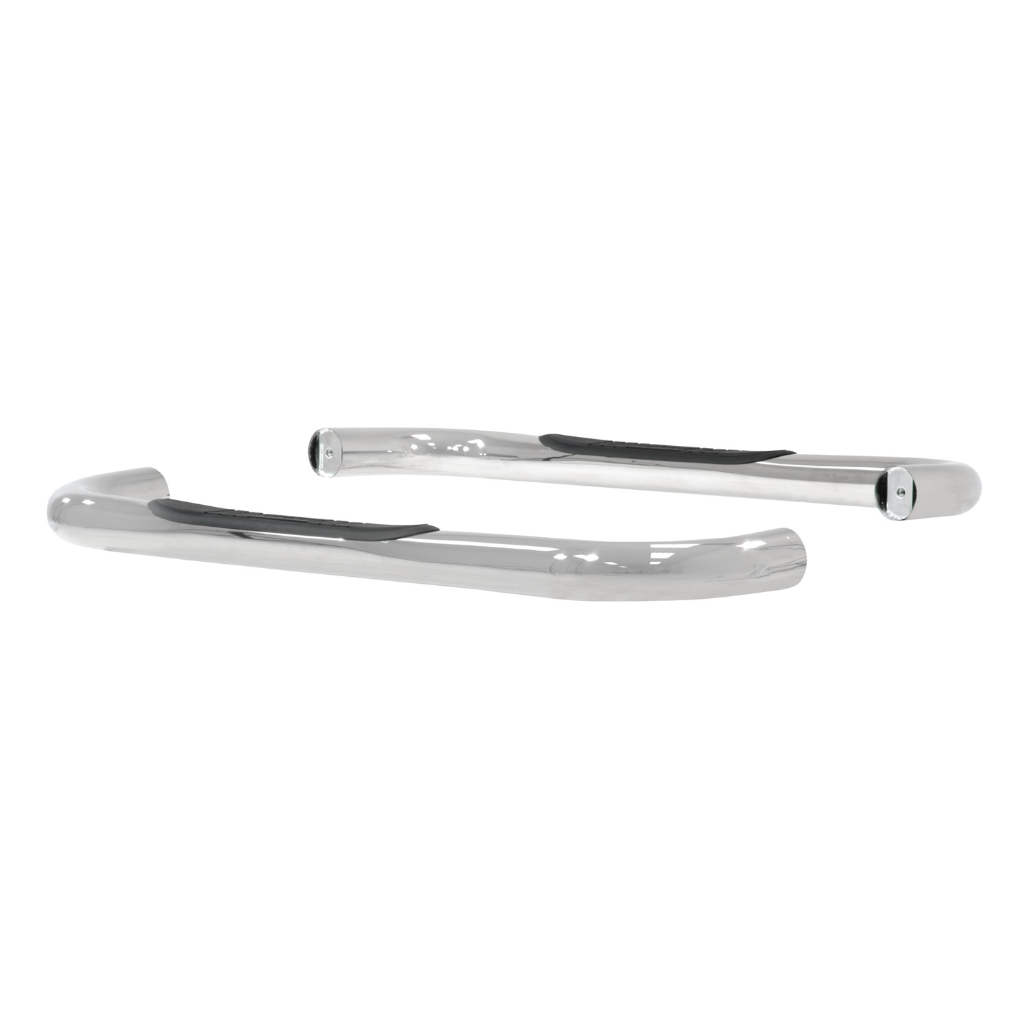 ARIES 204017‑2 Automotive Steps 3" Polished Stainless Nerf Bars for Chevrolet Silverado & GMC Sierra Regular Cab