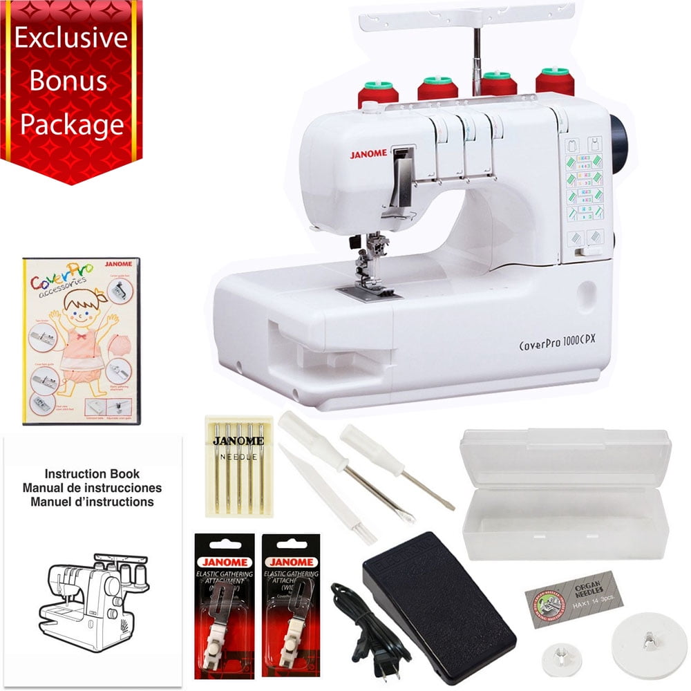 Janome 1000CPX Cover Pro w/ Bonus Package!