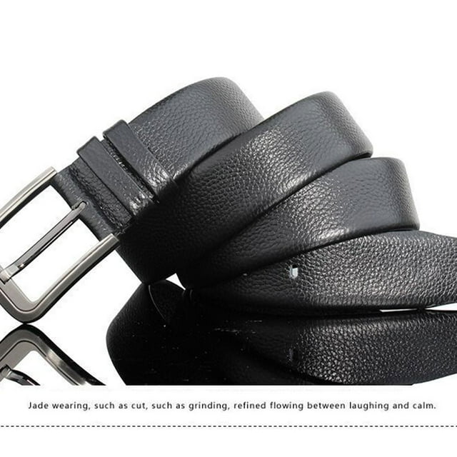 Baohd 1/2/3/5 Deluxe Wrapped Belt For Mens Pants - Exquisite Craftsmanship And Full Of Texture Encysted coffee 1 Pc