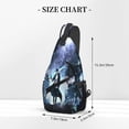 thumbnail image 3 of Anime Solo Leveling Lightweight Cross Chest Bag Diagonally Sling Bag Crossbody Backpack Shoulder Bag Sports Outdoor, 3 of 9