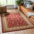 thumbnail image 2 of Well Woven Barclay Sarouk Traditional Oriental Panel Red 5'3" x 7'3" Area Rug, 2 of 8
