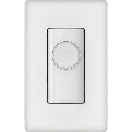 GE - CYNC Smart Switch, Neutral Wire Required, On-Off Button Style with Bluetooth and 2.4 GHz Wifi (Packing May Vary) - White