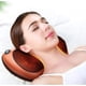thumbnail image 4 of Masajeador Shiatsu 3D con cojín de masaje con función de calor, masajeador de cuello eléctrico, masaje giratorio para cuello, hombros, relajación muscular de la espalda, para casa, oficina, 4 of 5