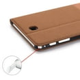 thumbnail image 5 of Mignova Samsung Galaxy Tab A 8.0 folio Case - , Kickstand ,Card Pocket Folio Leather Case Cover for Galaxy Tab A Tablet 8.0 inch, SM-T350 P350 (Galaxy Tab A 8.0 (T350) ( Brown), 5 of 6