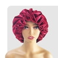 thumbnail image 4 of Gorro de Dormir Zulema de felpa invierno Banda elástica alta rojo, 4 of 8
