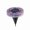 Purple, variant on User Friendly Solar Operated LED Light Round Shape Energy Saving Decorative Lighting Perfect for Lawn and Backyard