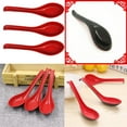 thumbnail image 2 of NUOLUX 3Pcs Large Spoons For Serving Rounded Plastic Scooping Soup And Rice Traditional Design Home Use, 2 of 8